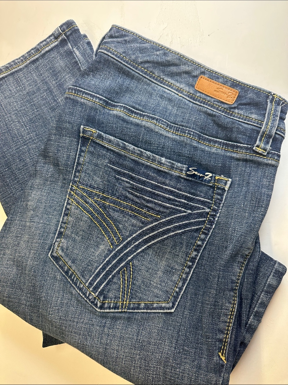 Seven7 Jeans Straight Leg with Stretch, Women's Size 20